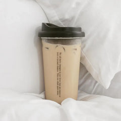 Kawaii Tritan Water Bottle For Juice Milk Tea Coffee Plastic Leak-proof Drinking Bottle Portable Water Cups For Girl BPA Free