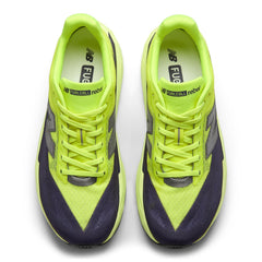 Men's FuelCell Rebel v5 in Alkaline Green with Boysenberry and Dark Silver Metallic