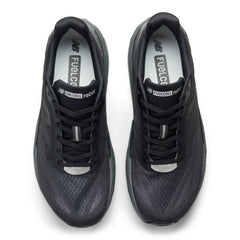 Men's FuelCell Rebel v5 in Black with Castlerock and Silver Metallic