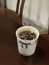 Handmade Ceramic Mugs with Black Bows Coffee Cups Korean Style Oatmeal Breakfast Mug Drinkware Kitchen cup