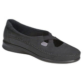 Women's Crissy Slip On Loafer in Nero Wide