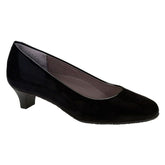 Women's Elaine Kitten Heel in Black Patent
