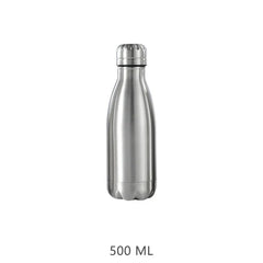 500 750 1000ml Water Bottles Stainless Steel Water Bottle 1 Liter Free Shipping Items, Drink Bottle for Sport Travel Cups