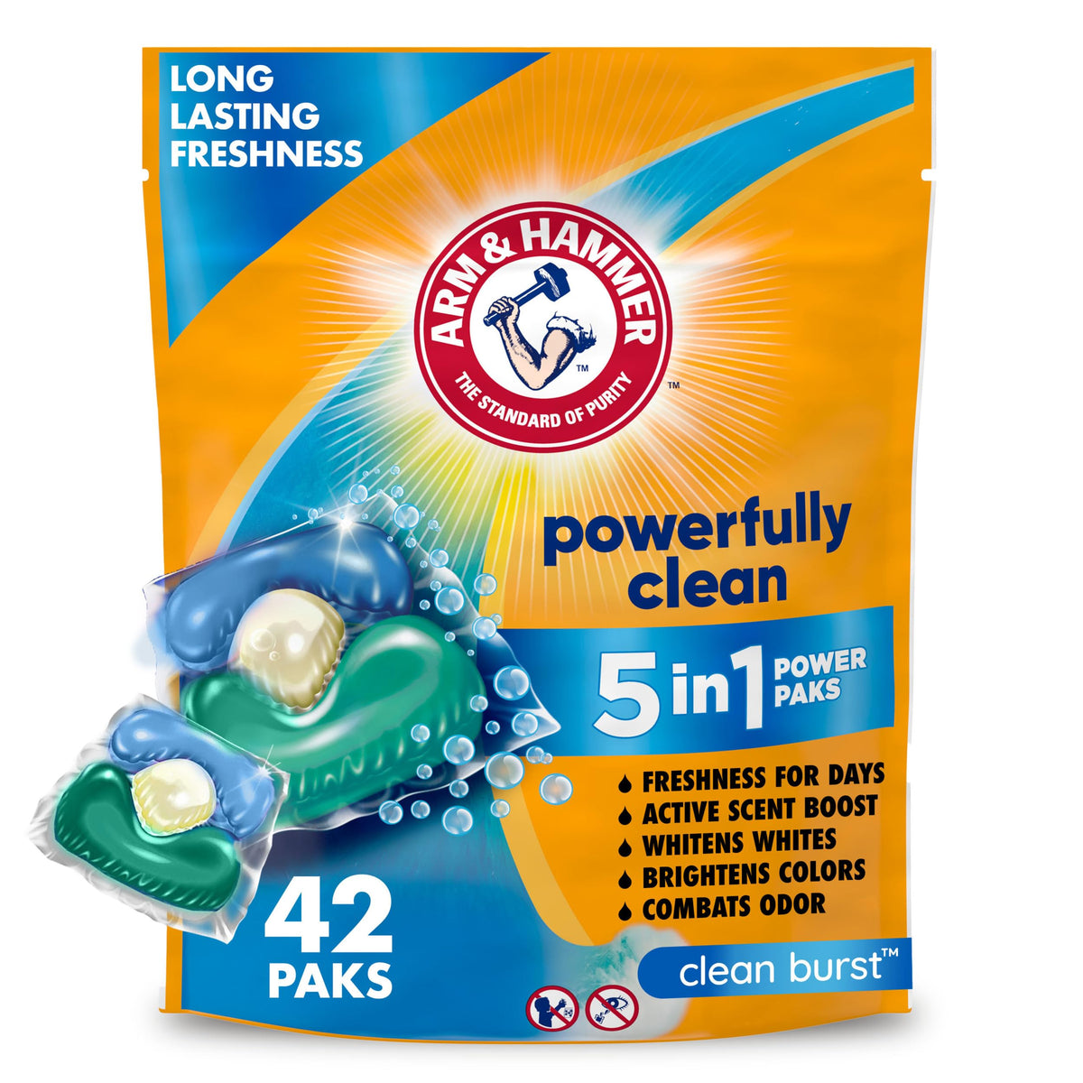 5-in-1 Laundry Detergent Power Paks