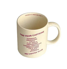 Pink Romantic English Ceramic Mug Cream Breakfast Cup Mugs Coffee Cups Ceramic Mug