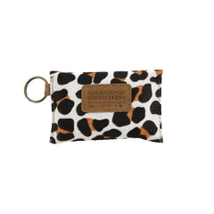 Seight Key Pouch in Turbinado Leo