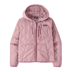 Women's Diamond Quilted Bomber Hoody